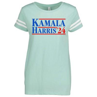 Kamala Harris 2024 For President Campaign Enza Ladies Jersey Football T-Shirt