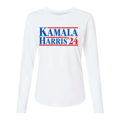 Kamala Harris 2024 For President Campaign Womens Cotton Relaxed Long Sleeve T-Shirt