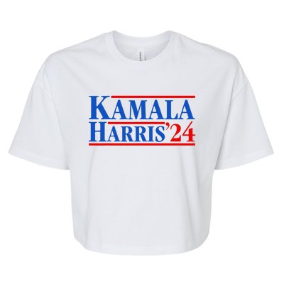 Kamala Harris 2024 For President Campaign Bella+Canvas Jersey Crop Tee