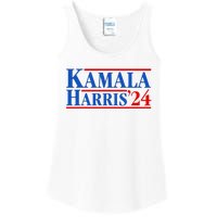 Kamala Harris 2024 For President Campaign Ladies Essential Tank