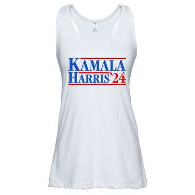 Kamala Harris 2024 For President Campaign Ladies Essential Flowy Tank