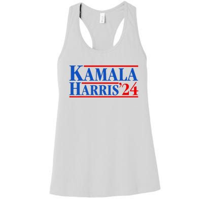 Kamala Harris 2024 For President Campaign Women's Racerback Tank