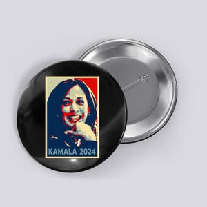 Kamala Harris 2024 For President Campaign Button