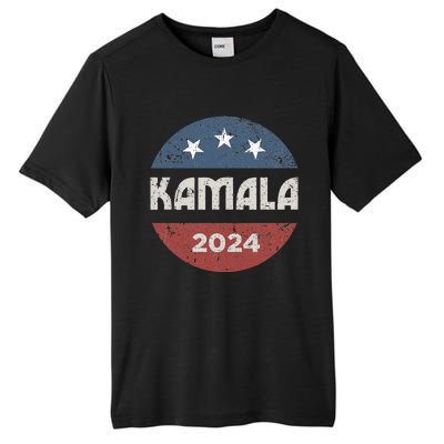 Kamala Harris 2024 For President Campaign Tall Fusion ChromaSoft Performance T-Shirt