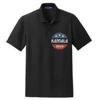 Kamala Harris 2024 For President Campaign Dry Zone Grid Polo