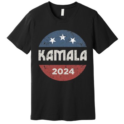 Kamala Harris 2024 For President Campaign Premium T-Shirt