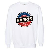 Kamala Harris 2024 For President Campaign 2024 Us Flag Garment-Dyed Sweatshirt