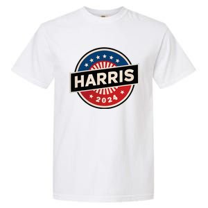 Kamala Harris 2024 For President Campaign 2024 Us Flag Garment-Dyed Heavyweight T-Shirt