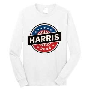 Kamala Harris 2024 For President Campaign 2024 Us Flag Long Sleeve Shirt