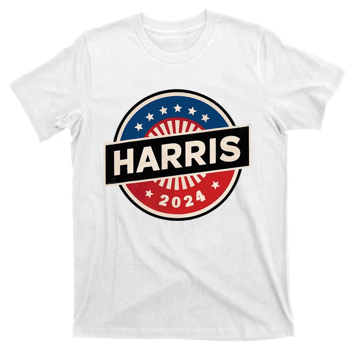 Kamala Harris 2024 For President Campaign 2024 Us Flag T-Shirt