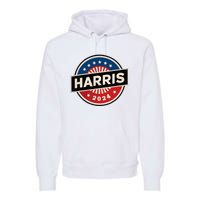 Kamala Harris 2024 For President Campaign 2024 Us Flag Premium Hoodie