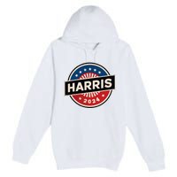 Kamala Harris 2024 For President Campaign 2024 Us Flag Premium Pullover Hoodie