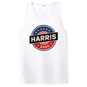 Kamala Harris 2024 For President Campaign 2024 Us Flag PosiCharge Competitor Tank