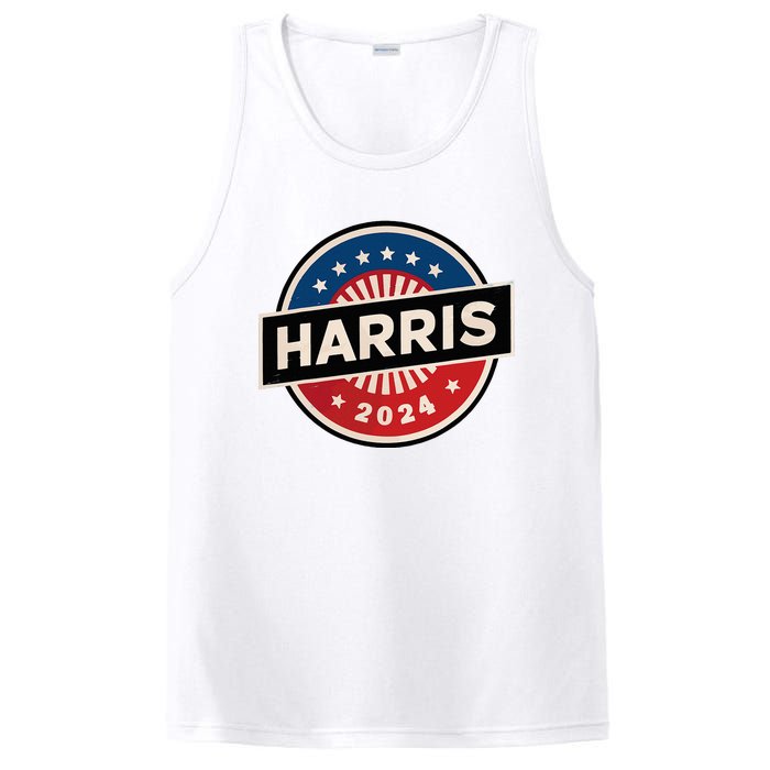 Kamala Harris 2024 For President Campaign 2024 Us Flag PosiCharge Competitor Tank