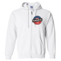 Kamala Harris 2024 For President Campaign 2024 Us Flag Full Zip Hoodie