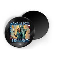 Kamala Harris 2024 For President Campaign Lady Liberty Torch Magnet