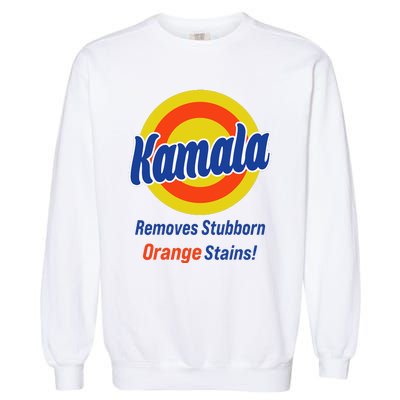 Kamala Harris 2024 Removes Stubborn Orange Stains Garment-Dyed Sweatshirt