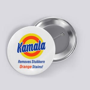 Kamala Harris 2024 Removes Stubborn Orange Stains Button