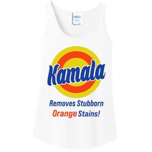 Kamala Harris 2024 Removes Stubborn Orange Stains Ladies Essential Tank