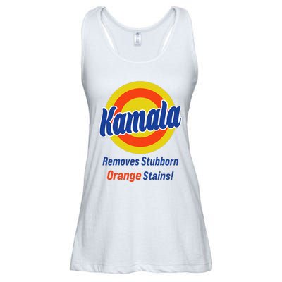 Kamala Harris 2024 Removes Stubborn Orange Stains Ladies Essential Flowy Tank