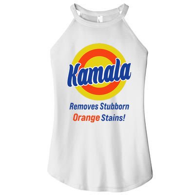 Kamala Harris 2024 Removes Stubborn Orange Stains Women's Perfect Tri Rocker Tank