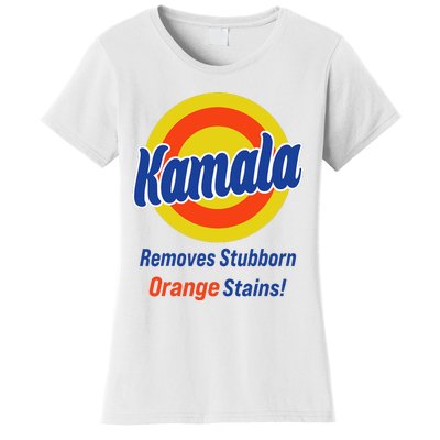 Kamala Harris 2024 Removes Stubborn Orange Stains Women's T-Shirt