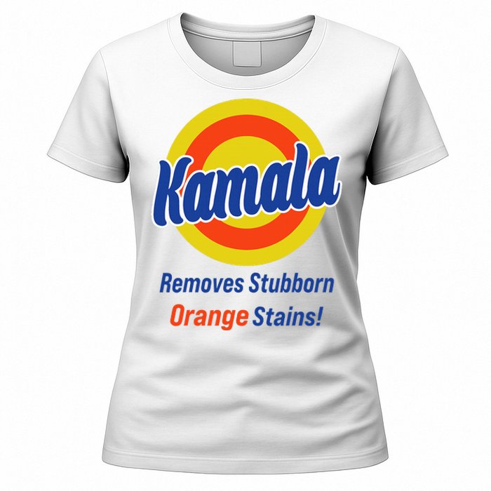 Kamala Harris 2024 Removes Stubborn Orange Stains Women's T-Shirt