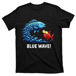 Kamala Harris 2024 Blue Wave T-Shirt