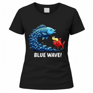 Kamala Harris 2024 Blue Wave Women's T-Shirt