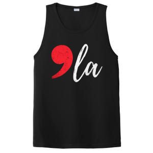 Kamala Harris 2024 President Comma La Funny PosiCharge Competitor Tank