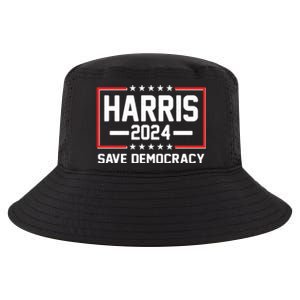 Kamala Harris 2024 Save Democracy Cool Comfort Performance Bucket Hat