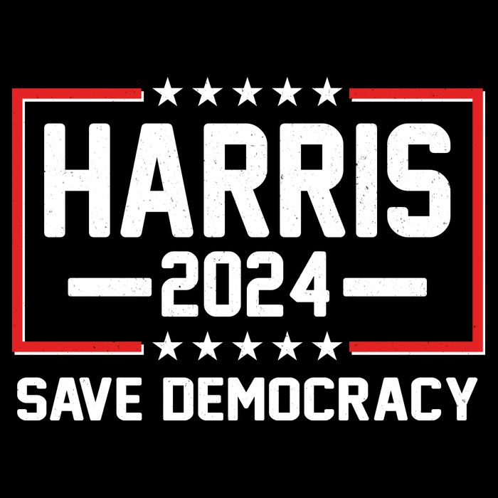 Kamala Harris 2024 Save Democracy Cooling Performance Crew T-Shirt