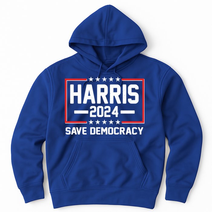 Kamala Harris 2024 Save Democracy Hoodie
