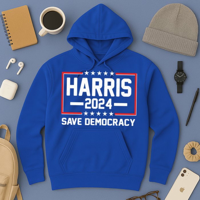 Kamala Harris 2024 Save Democracy Hoodie