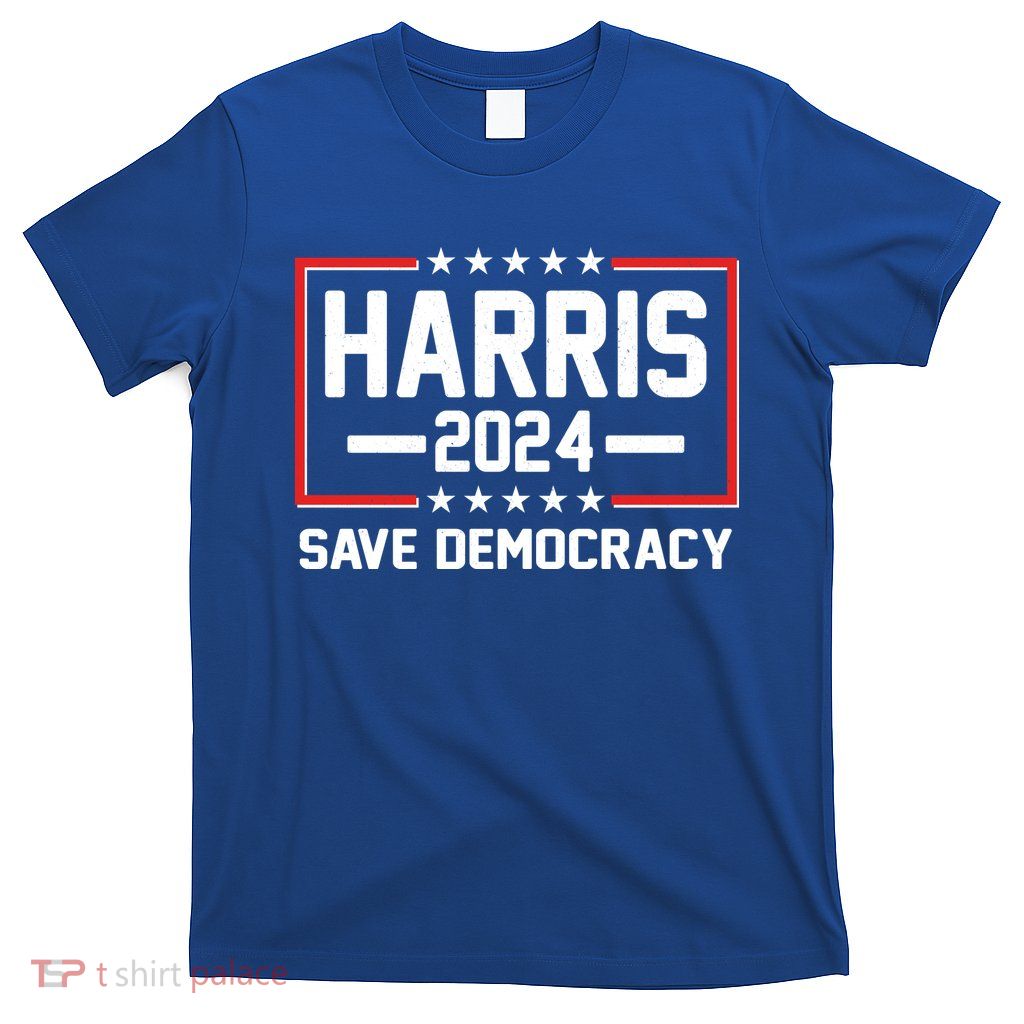 Kamala Harris 2024 Save Democracy T-Shirt