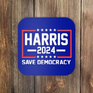 Kamala Harris 2024 Save Democracy Coaster