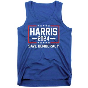 Kamala Harris 2024 Save Democracy Tank Top