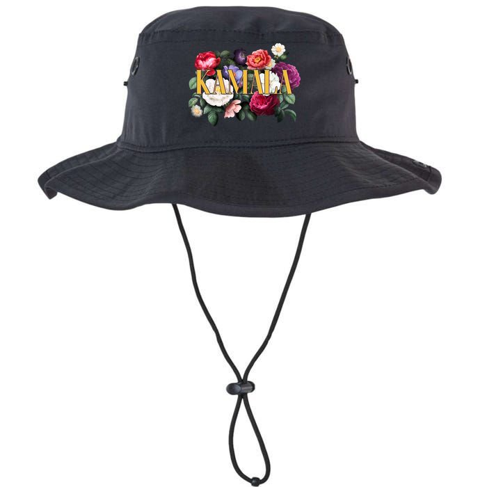 Kamala Harris 2024 Cute Beautiful Floral Flowers Bucket Hat