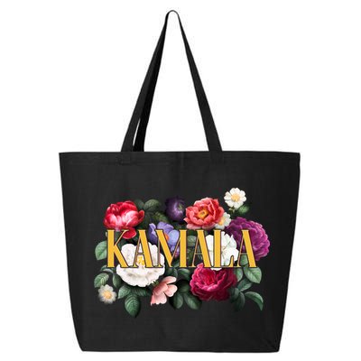 Kamala Harris 2024 Cute Beautiful Floral Flowers 25L Jumbo Tote