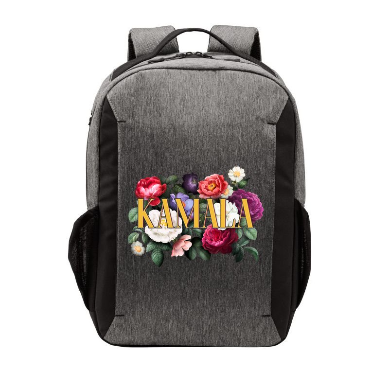 Kamala Harris 2024 Cute Beautiful Floral Flowers Vector Backpack