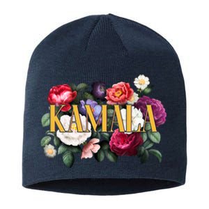 Kamala Harris 2024 Cute Beautiful Floral Flowers Sustainable Beanie