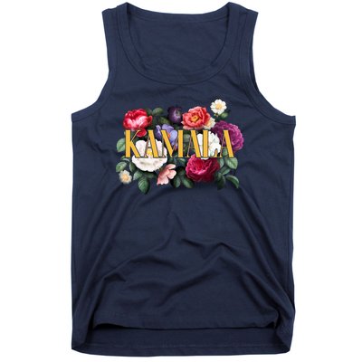 Kamala Harris 2024 Cute Beautiful Floral Flowers Tank Top