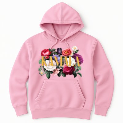 Kamala Harris 2024 Cute Beautiful Floral Flowers Hoodie