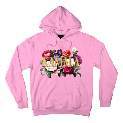 Kamala Harris 2024 Cute Beautiful Floral Flowers Hoodie