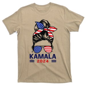 Kamala Harris 2024 President Women America Flag Vote Gift T-Shirt