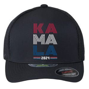 Kamala Harris 2024 For President Campaign Flexfit Unipanel Trucker Cap