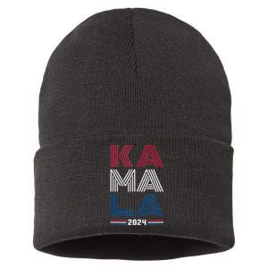 Kamala Harris 2024 For President Campaign Sustainable Knit Beanie