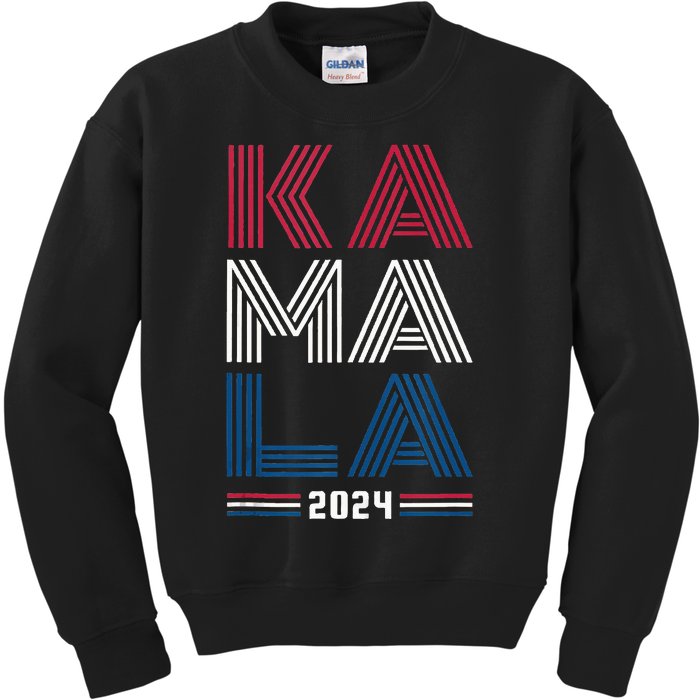 Kamala Harris 2024 For President Campaign Kids Sweatshirt