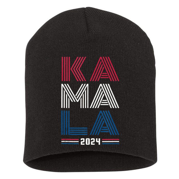 Kamala Harris 2024 For President Campaign Short Acrylic Beanie