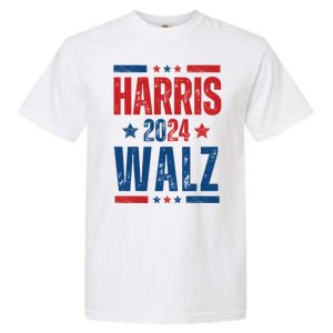 Kamala Harris 2024 Walz Garment-Dyed Heavyweight T-Shirt